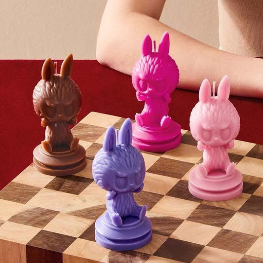 The Monsters Labubu Let's Checkmate Series Scented Candles. Blind Box