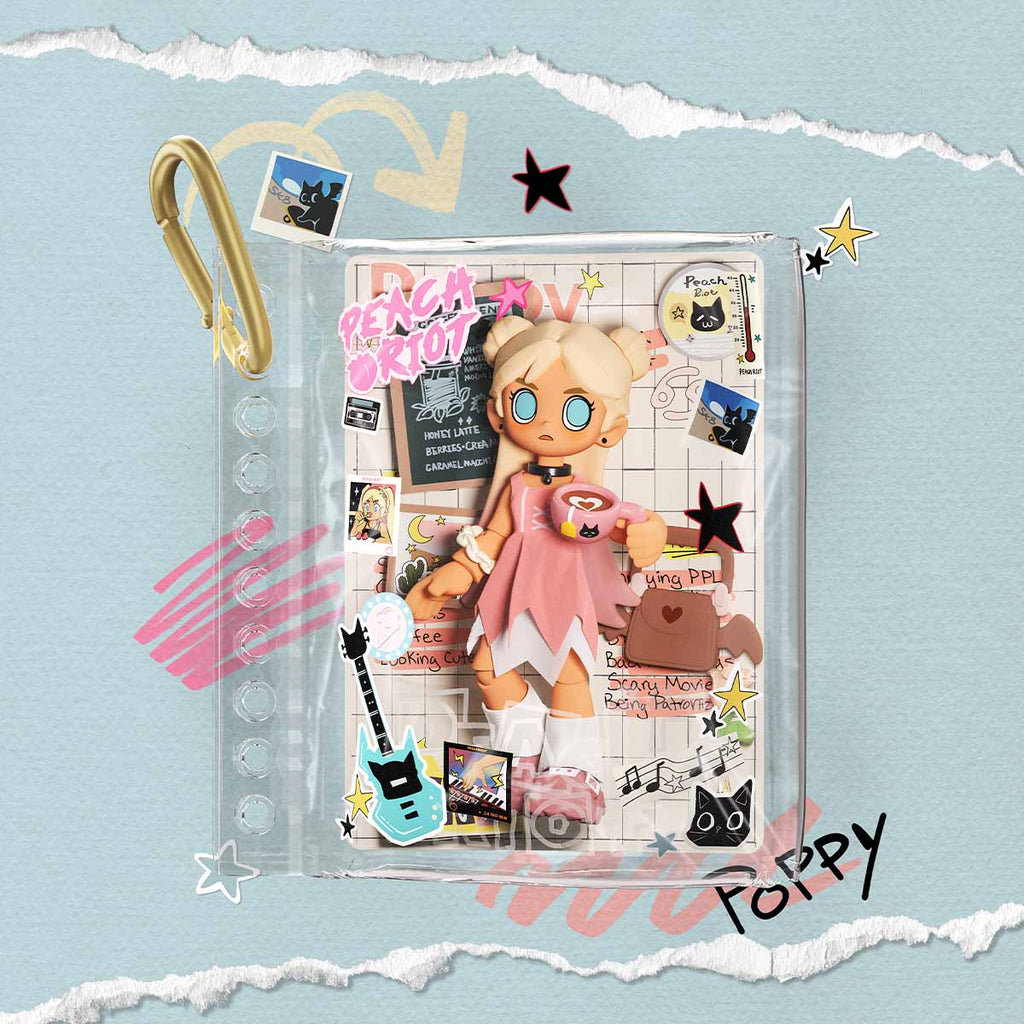 POPMART Peach Riot Carry the Music Series Block Pendant