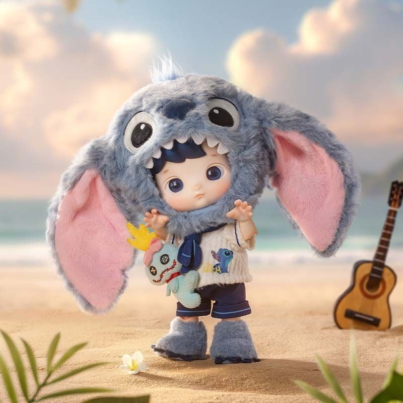 POPMART HACIPUPU Stitch 1/8 Action Figure Trendy Cute Ornaments Creative Gift