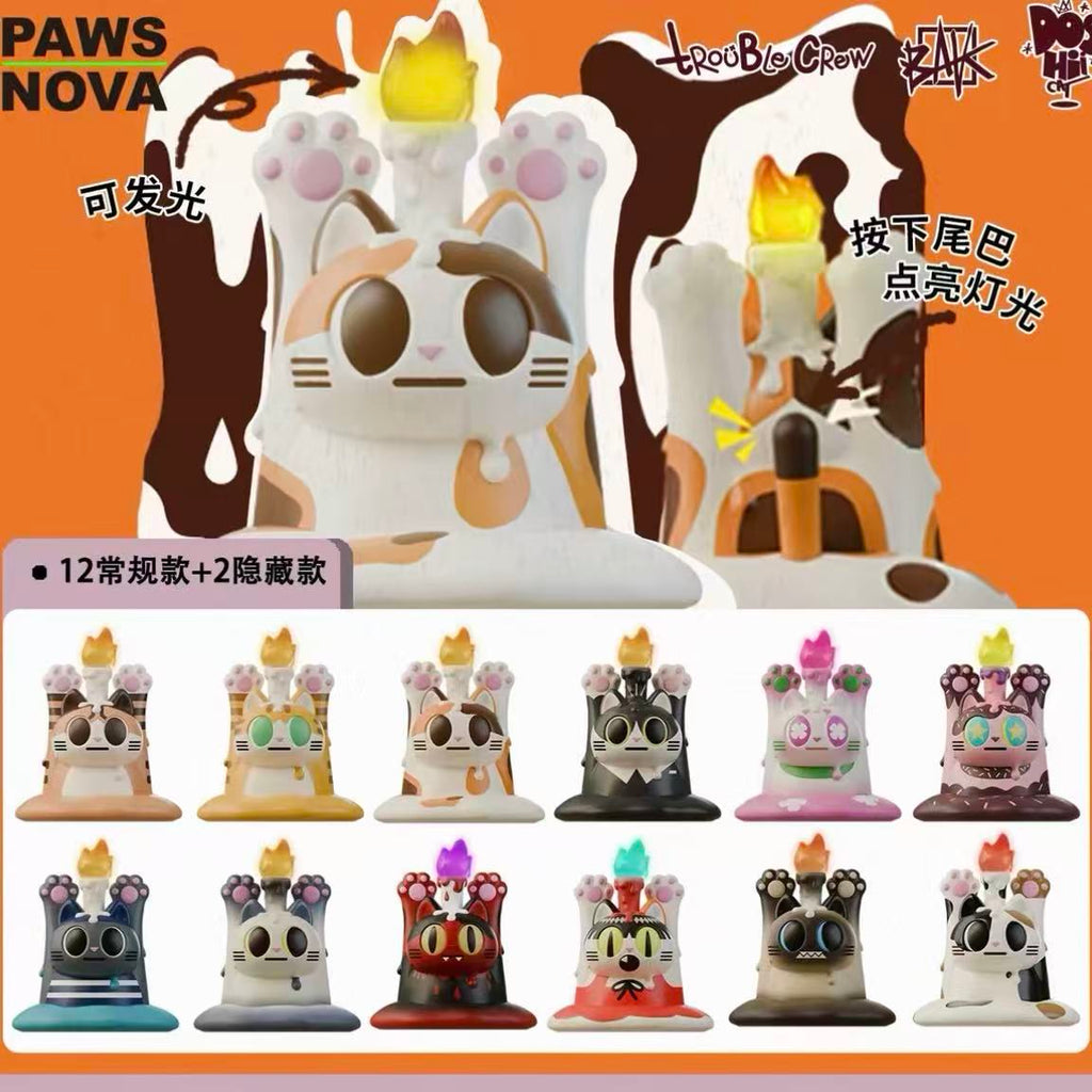 Trouble Crew MELT THE DOSHII CAT Series Night Light Figure Blind Box