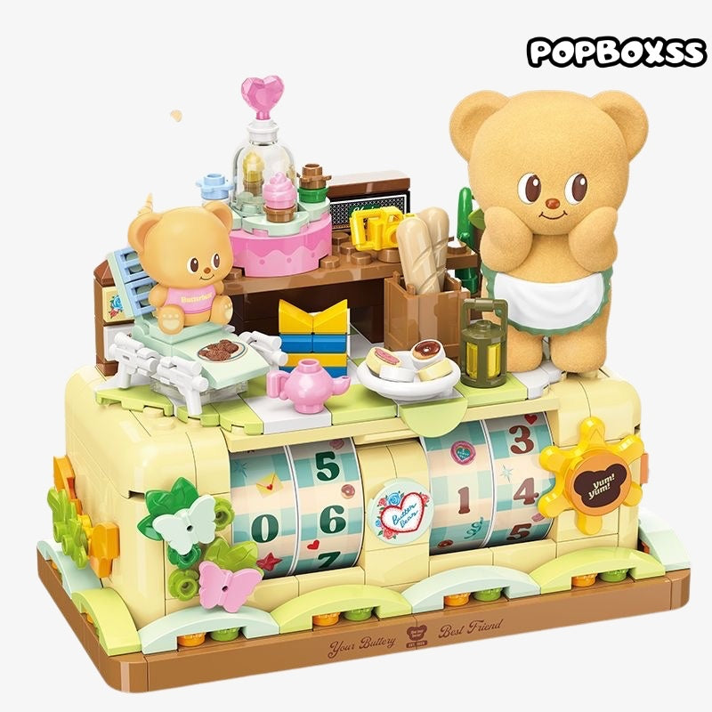 TOP TOY Butter Bear Perpetual Calendar Building Kit 350Pcs TC2059