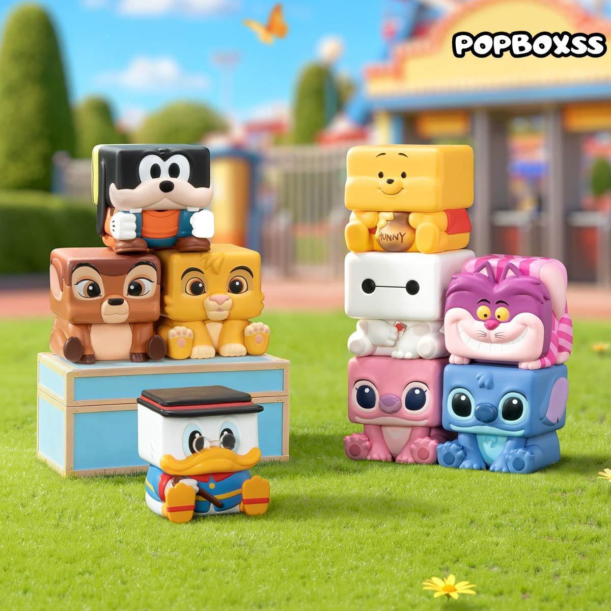 DSN Classics POP CUBE-3 Series Figures Blind Box