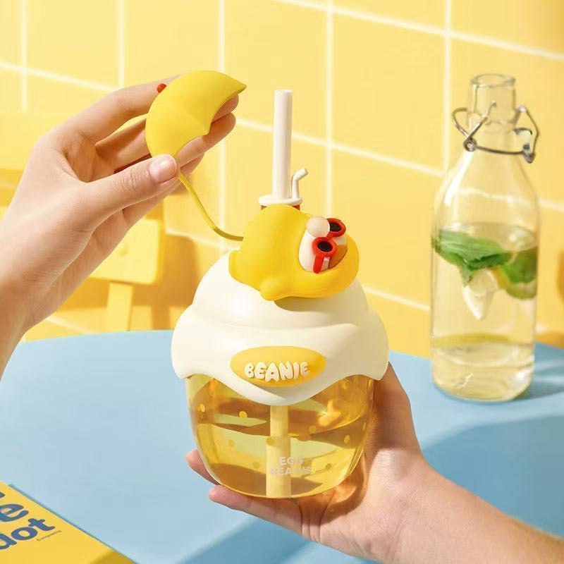 PUCKY Egg Beanie Series-Straw Cup