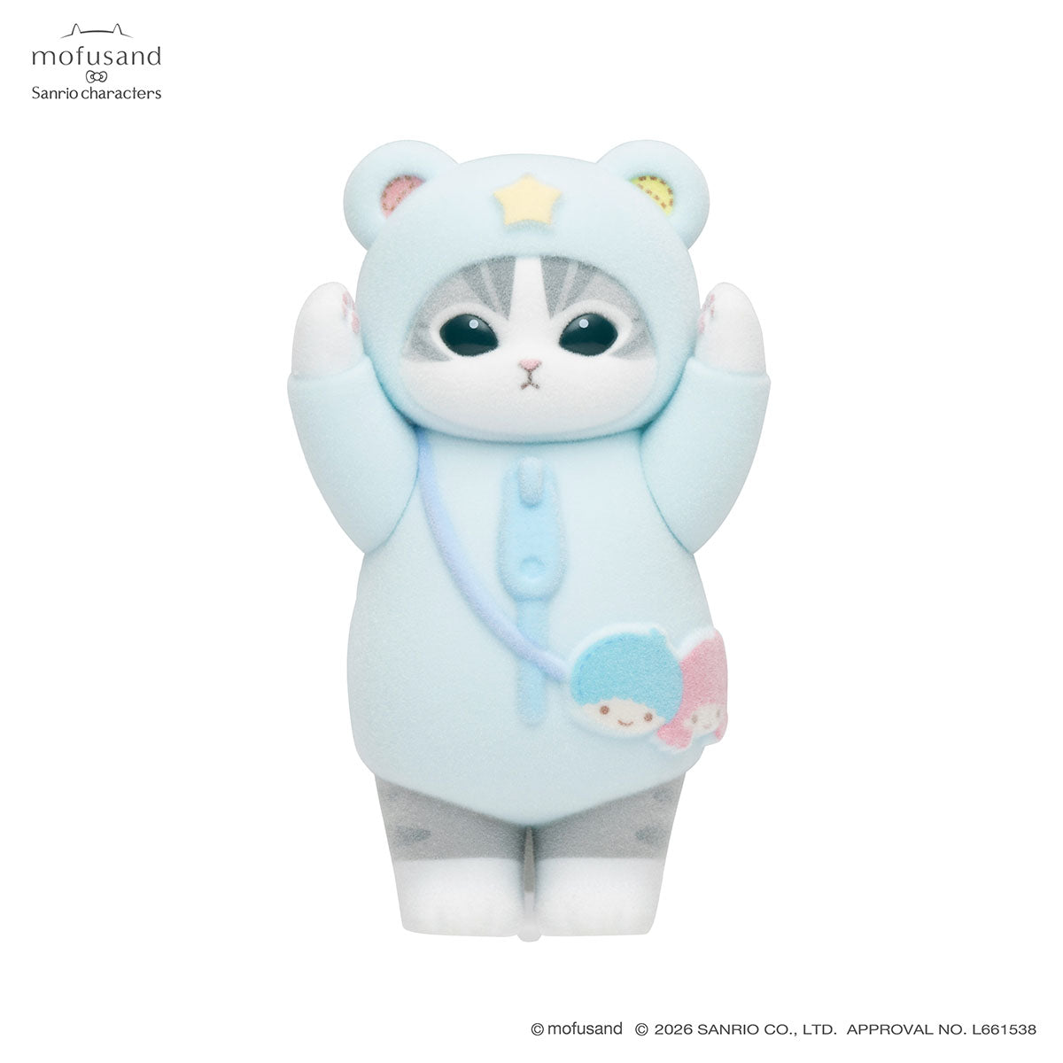 mofusand x Sanrio Characters Fluffy Flock Figure Collection Vol. 3