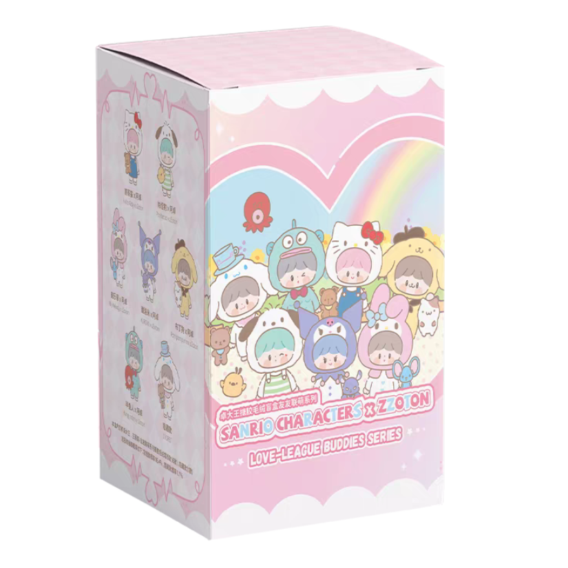 zZoton x Sanrio Love-League Buddies Series Plush Blind Box