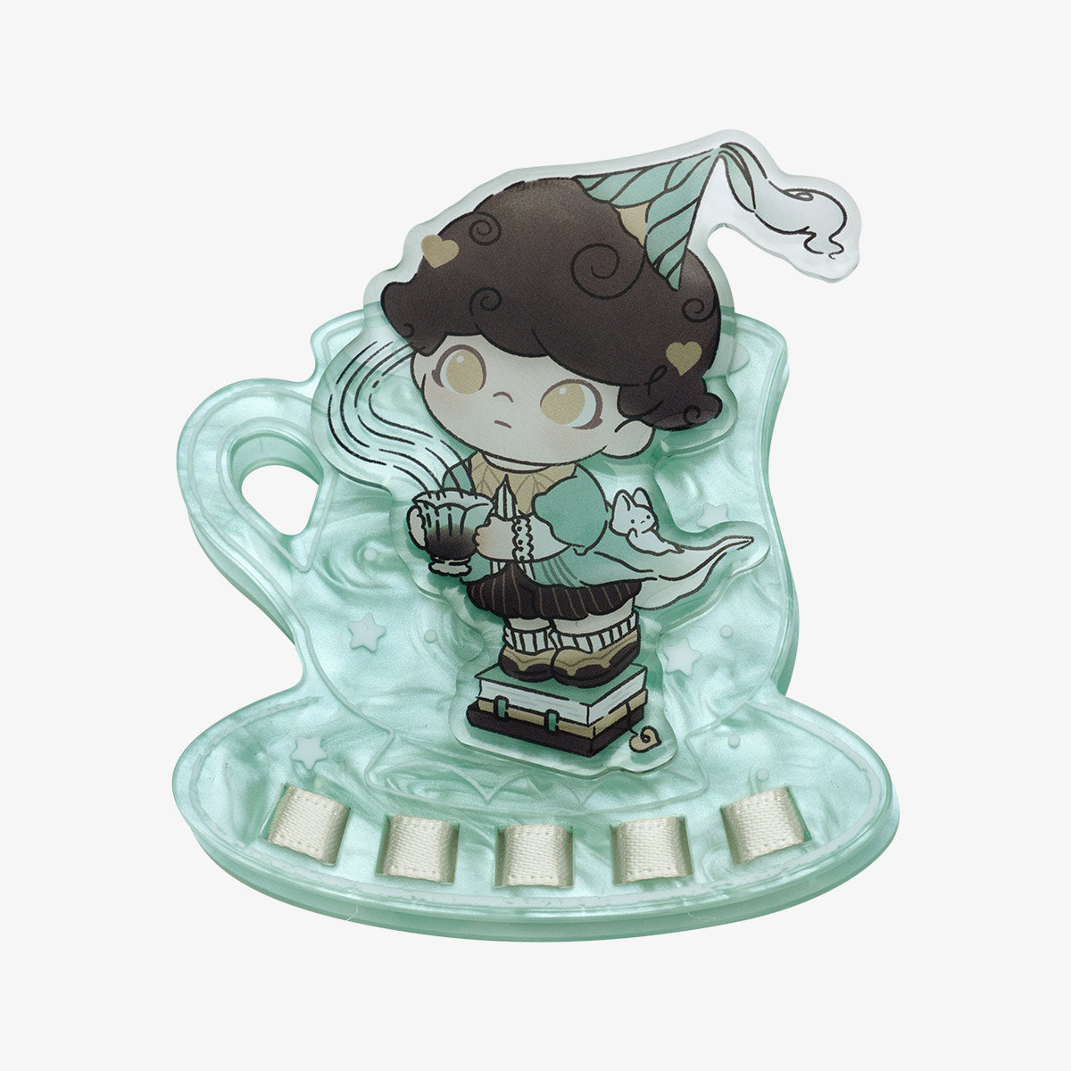 POPMART DIMOO Crush On Coffee Series-Acrylic Fridge Magnet Clip Blind Box