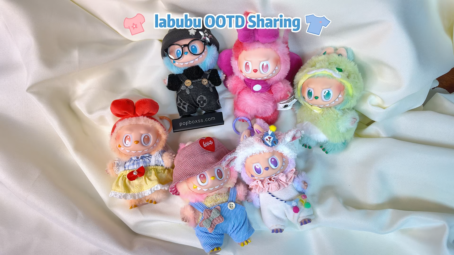 POP MART Labubu Replacing Clothes Set Collection (No Dolls)