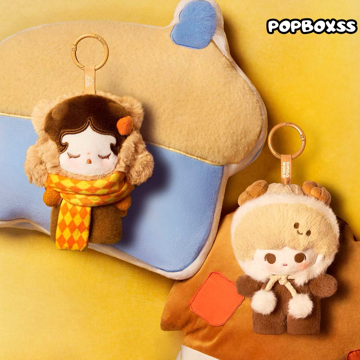 POP BEAN Fluffy & Cozy Series-Plush Pendant Blind Box(PRE-ORDER)