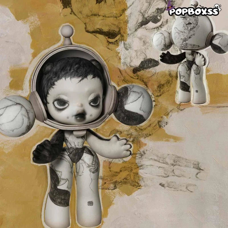 MEGA α SKULLPANDA 400% Egon Schiele