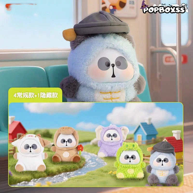 MR.PA 200% Cute Beast Company Series Plush Dolls, Blind Box