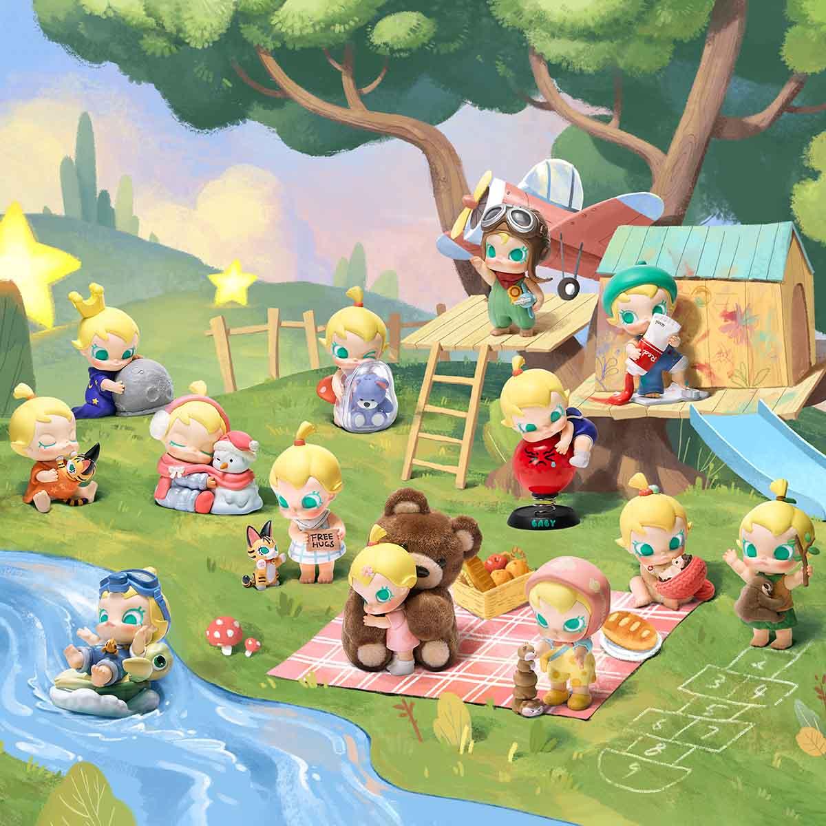 Baby Molly My Huggable Discovery Series Figures. Blind Box