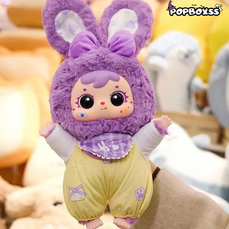 Samuel-V2 400% Little Bear And Little Rabbit's Happy Picnic Series Plush Dolls, Blind Box