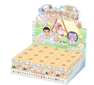 Baobao's Pet Store Spring Outing Transparent Color Mini Beans Series PVC Figures. Blind Box