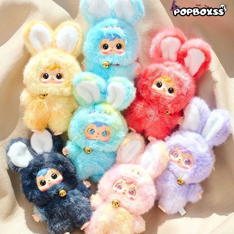 Samuel Magic Colorful Rabbit Series Plush Dolls, Blind Box