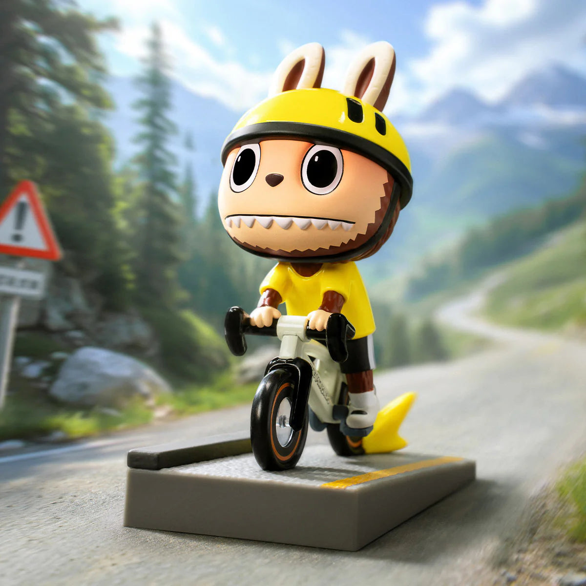 the monster LABUBU  Summer Ride Figure