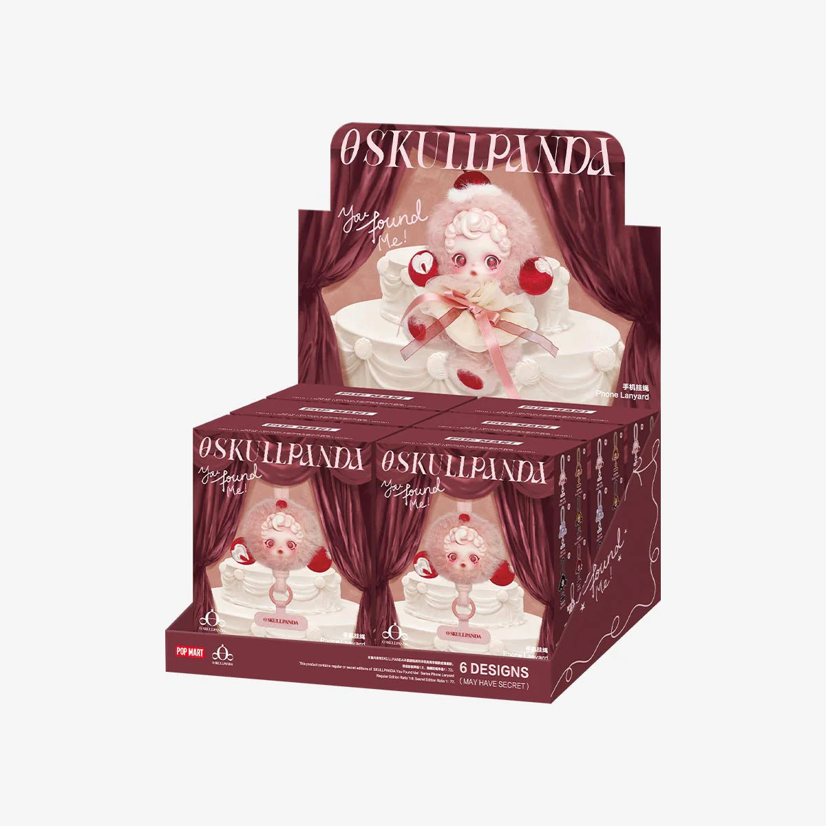 SKULLPANDA You Found Me! Series Phone Lanyard Pop Mart Blind Box