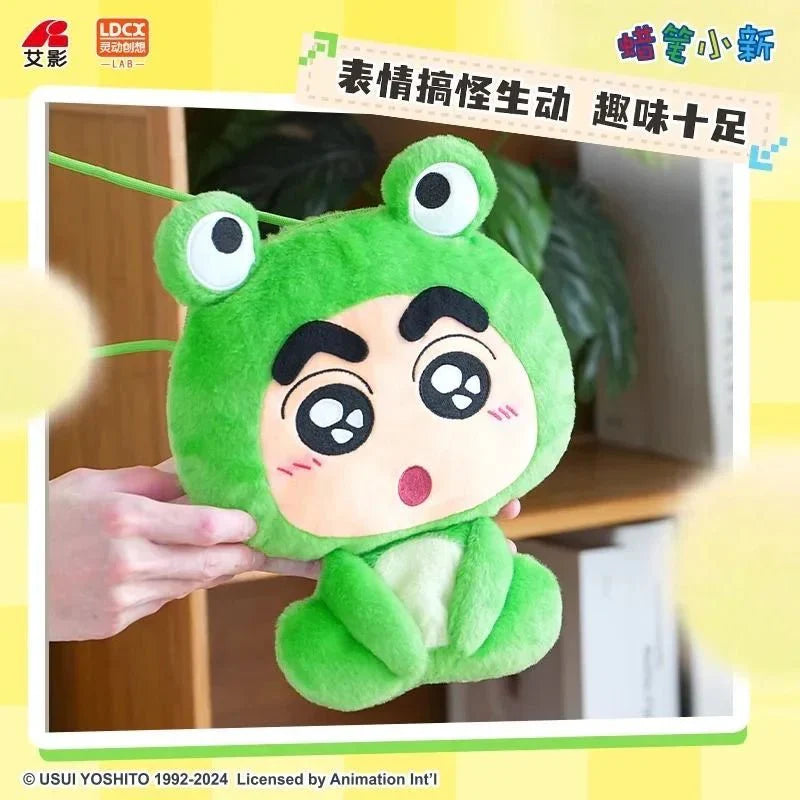 Crayon Shinchan Cute Plush Bag Dolls. Blind Box