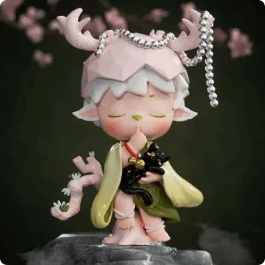 MIMI Myth Mountain and Sea Gods Series Figures. Blind Box【Heyone】