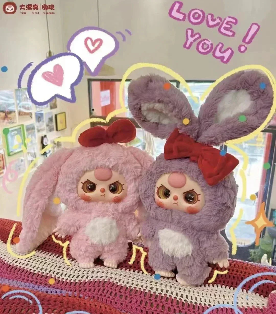 Baby Three-400% Big Baby Series Plush Dolls. Blind Box