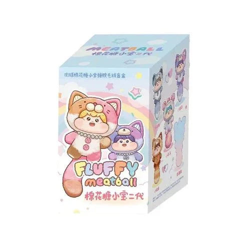 Fluffy Meatball V2 Vinyl Plush Dolls. Blind Box