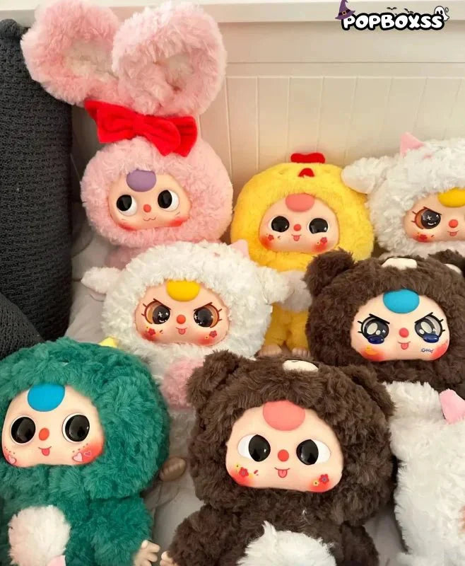 Baby Three-400% Big Baby Series Plush Dolls. Blind Box