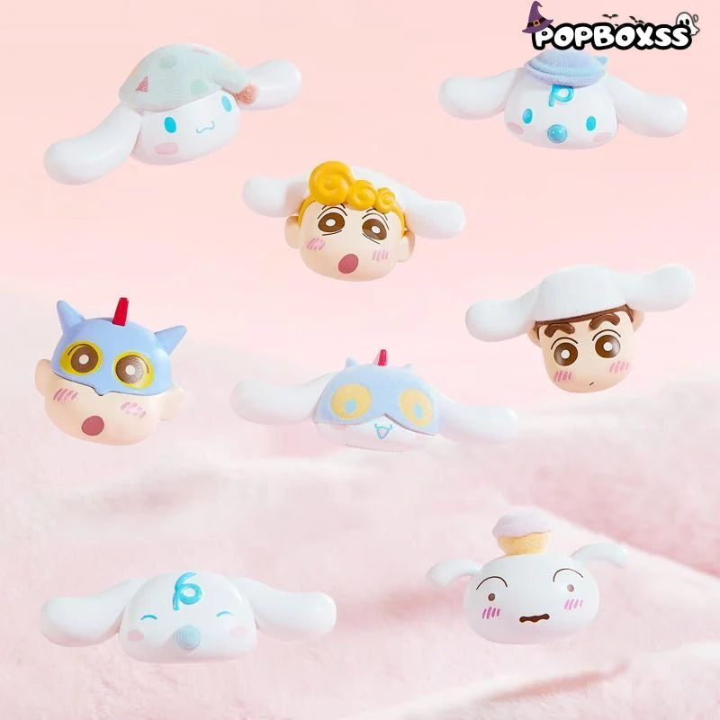 Cinnamoroll ×Crayon Shinchan Series Mini Beans Figures