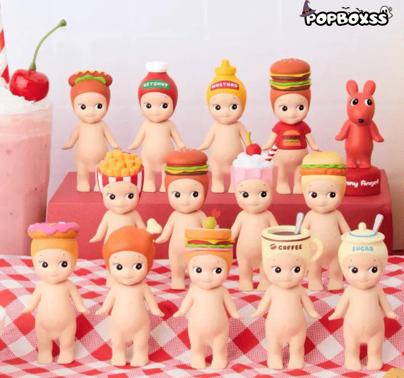 Sonny Angel Snack Series Figures. Blind Box
