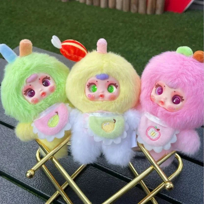 MM Milk Candy Cololful Fruit Series Plush Pendant Blind Box