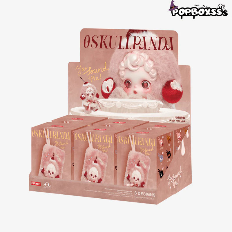 SKULLPANDA You Found Me！Series Plush Mini Bag