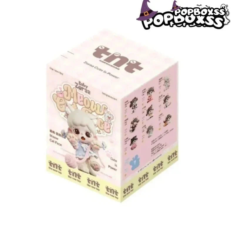 Zoraa Meow Cat Face Mini Series Figures Blind Box