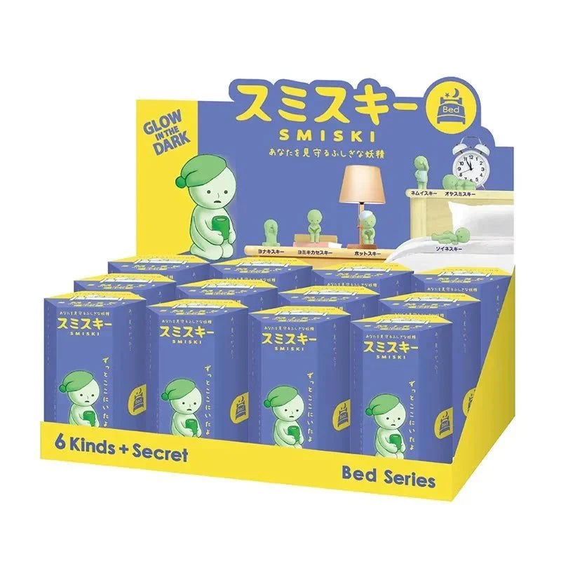 Smiski Bed Series Figures. Blind Box