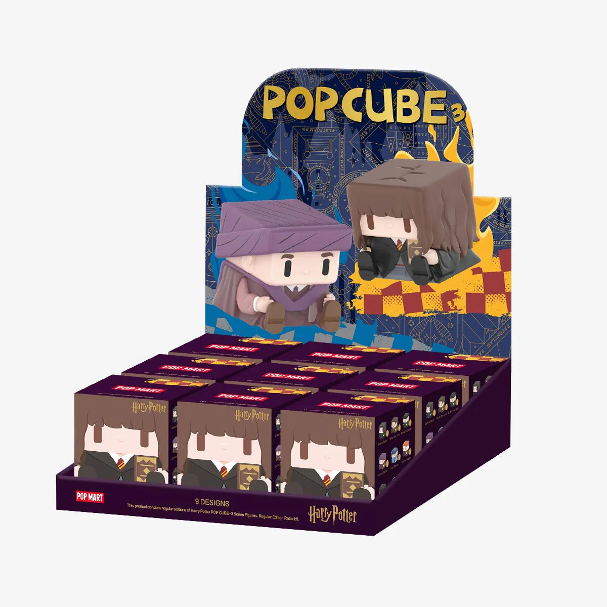 POP CUBE-3 Series Mini Figures. Blind Bag