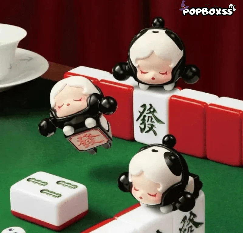 POP BEAN SKULLPANDA Chengdu Limited Edition Mahjong Figure