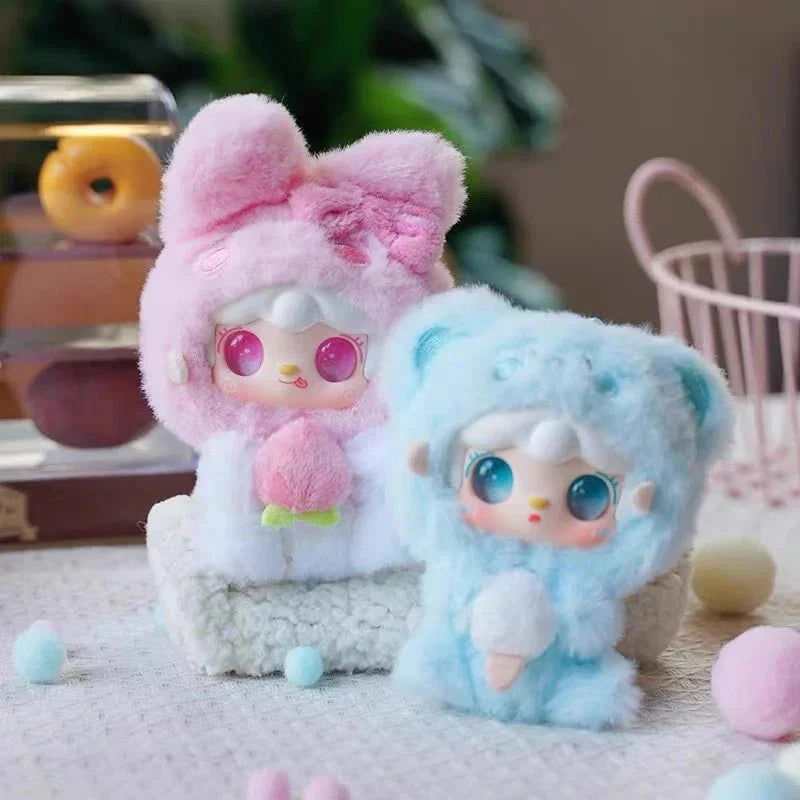 Gourmet Restaurant Mini Pendant Plush Dolls. Blind Box