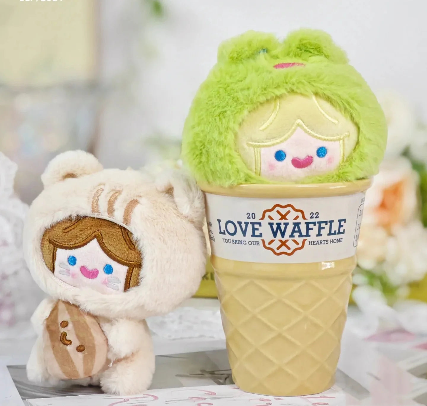 CELL RiCO Happy Fluffy Series Plush Dolls, Blind Box