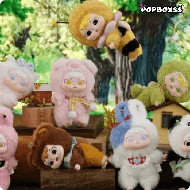 Dai's Animal Crazy Party Series Plush Dolls. Blind Box