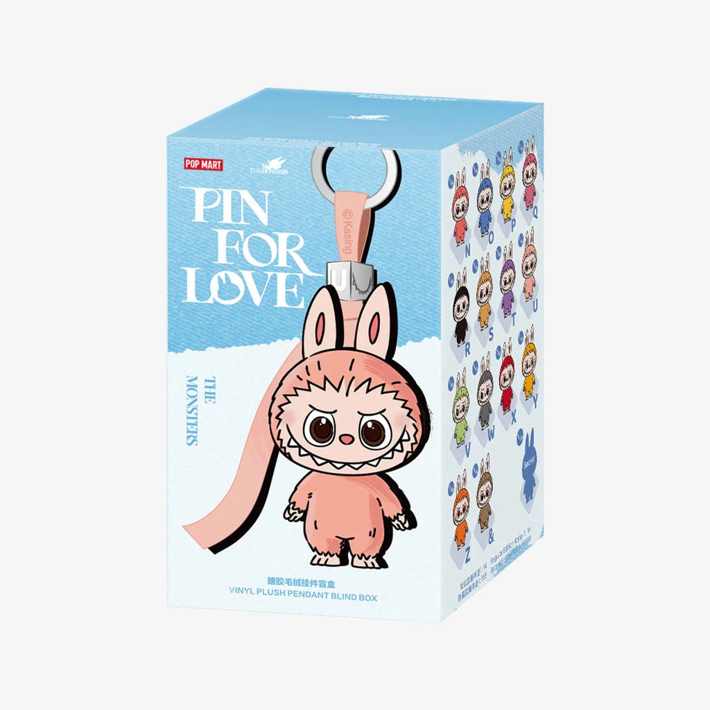 【SALE】THE MONSTERS LABUBU Pin for Love Series-Vinyl Plush Pendant Blind Box