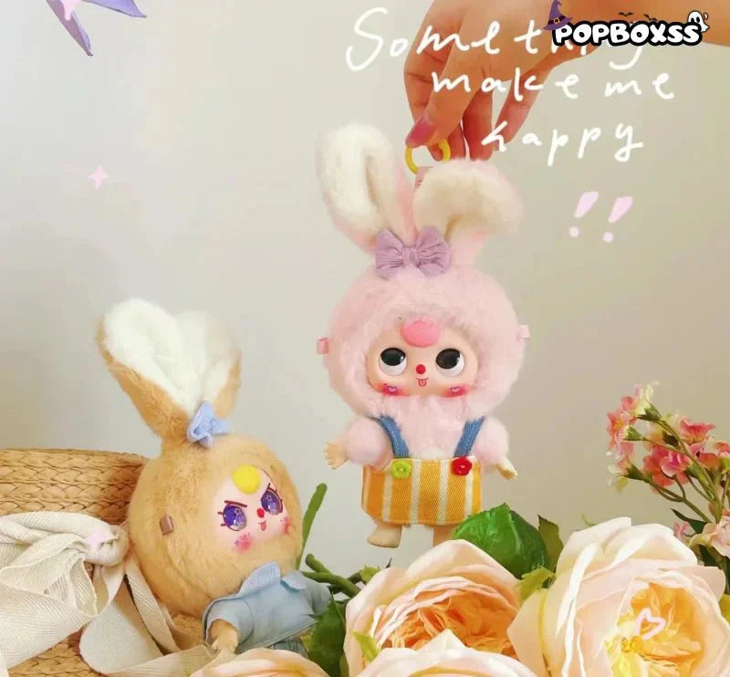 Baby Three Macaron Cute Bunny Series Plush Dolls. Blind Box