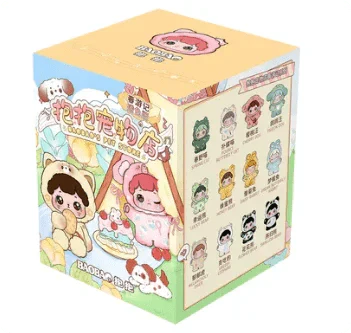 Baobao's Pet Store Spring Outing Transparent Color Mini Beans Series PVC Figures. Blind Box