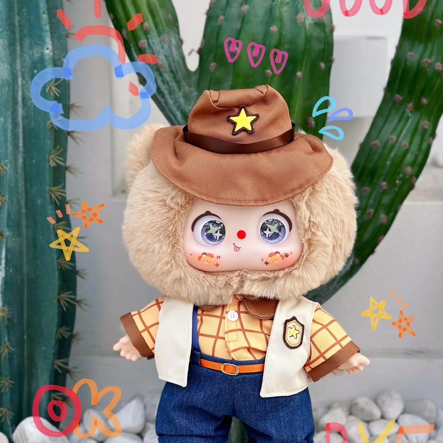 DOUBAO 400% Disappearing Burger Series Plush Blind Box