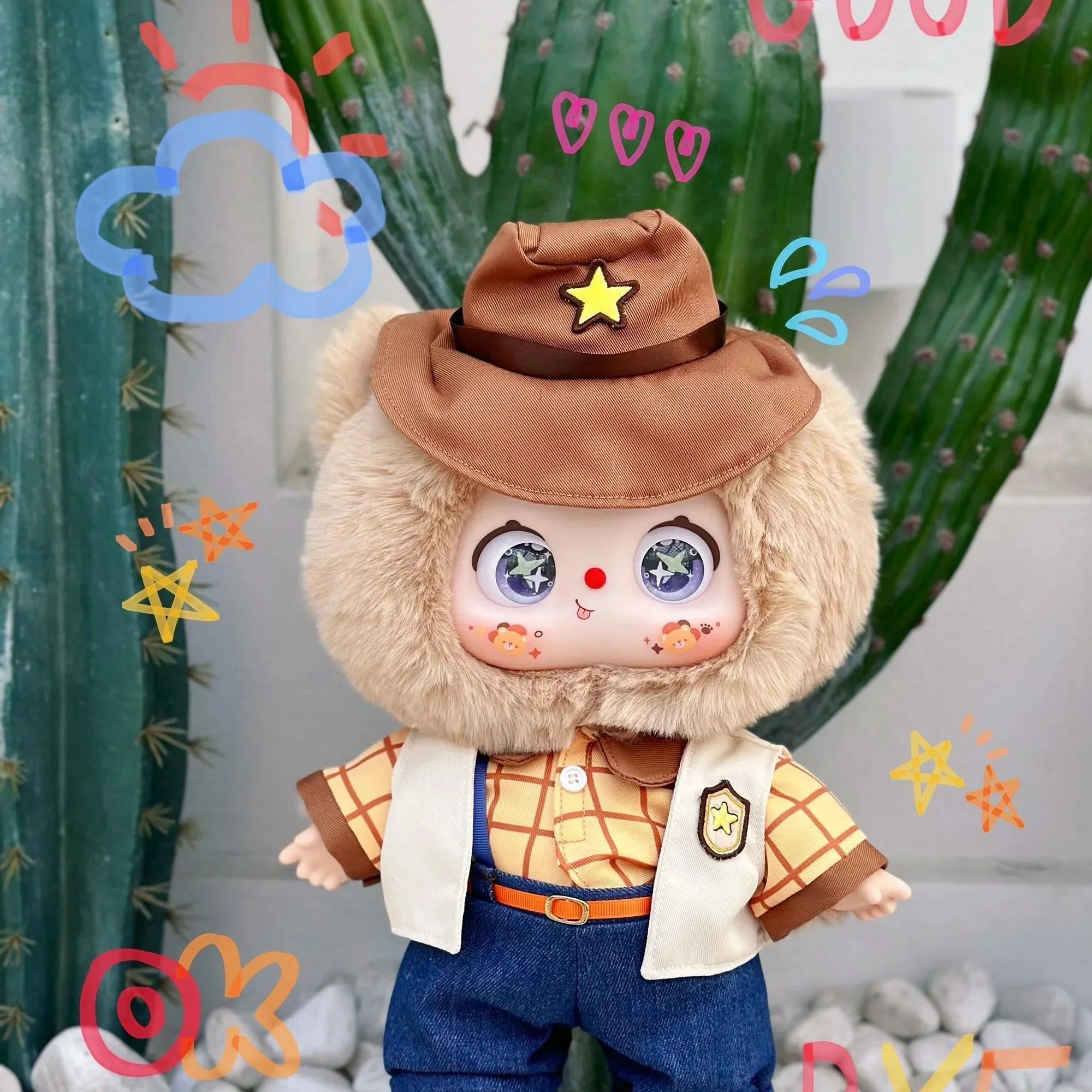 DOUBAO 400% Disappearing Burger Series Plush Blind Box
