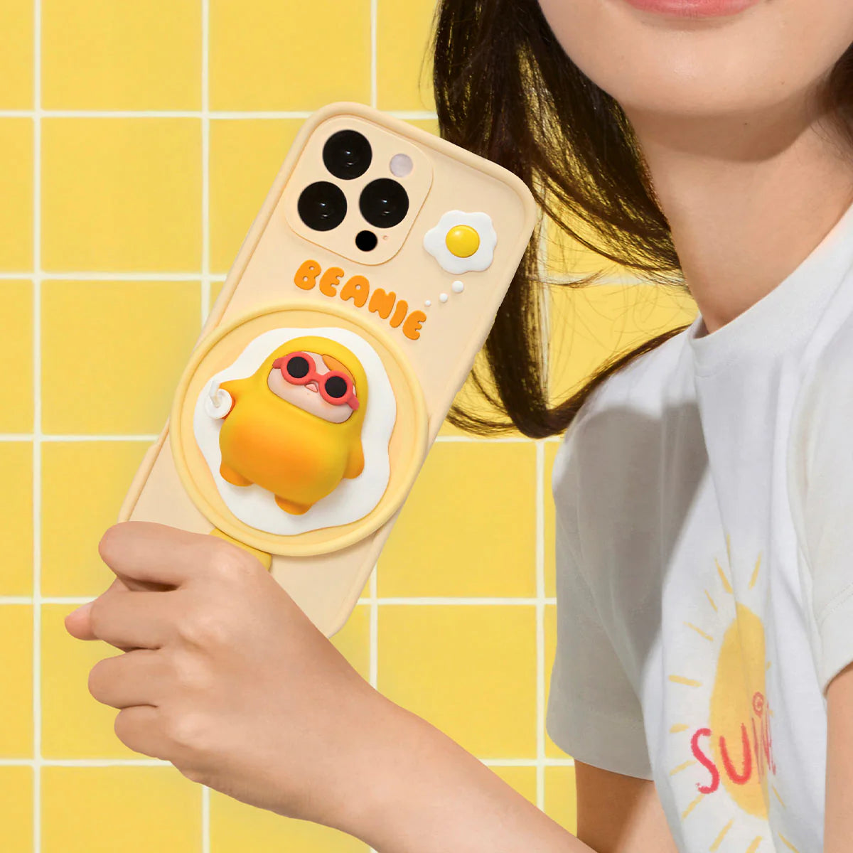 PUCKY Egg Beanie Series-Phone Case