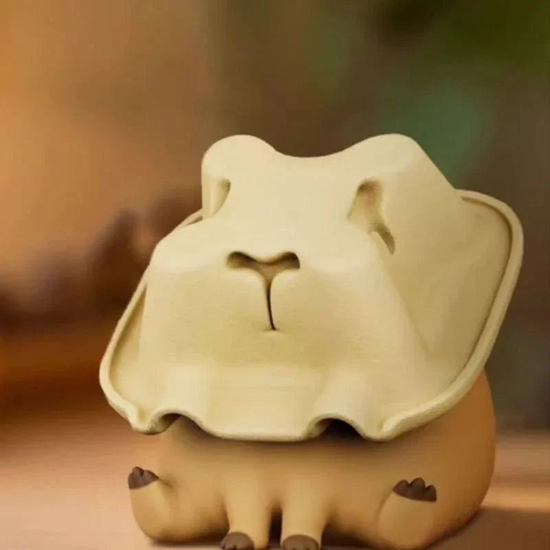 Luck Moai Capybara Series Figures. Blind Box