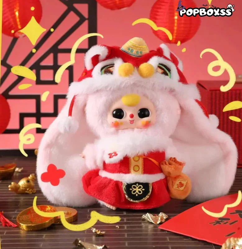 Baby Three Happy New Year Series Plush Dolls. Blind Box
