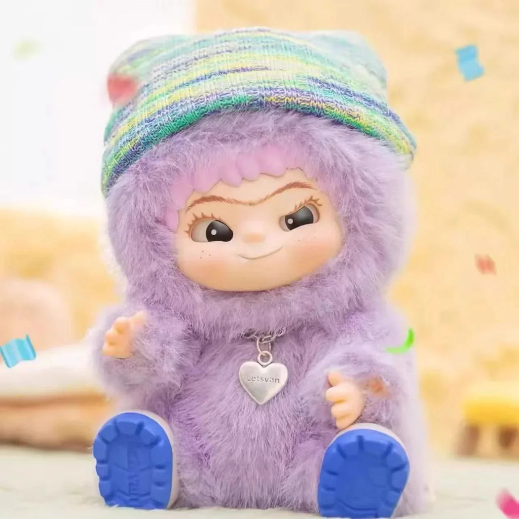 WAKUKU Fuzzy Trendy Fun Party Series Plush Dolls. Blind Box