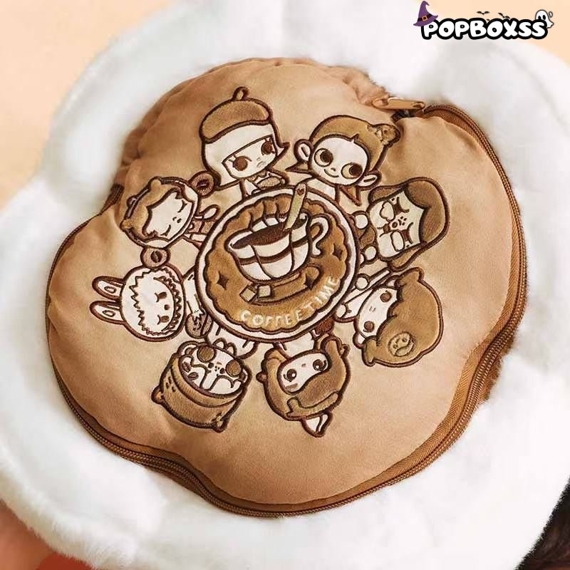 POP BEAN Coffee Factory Series-Blanket & Pillow Set