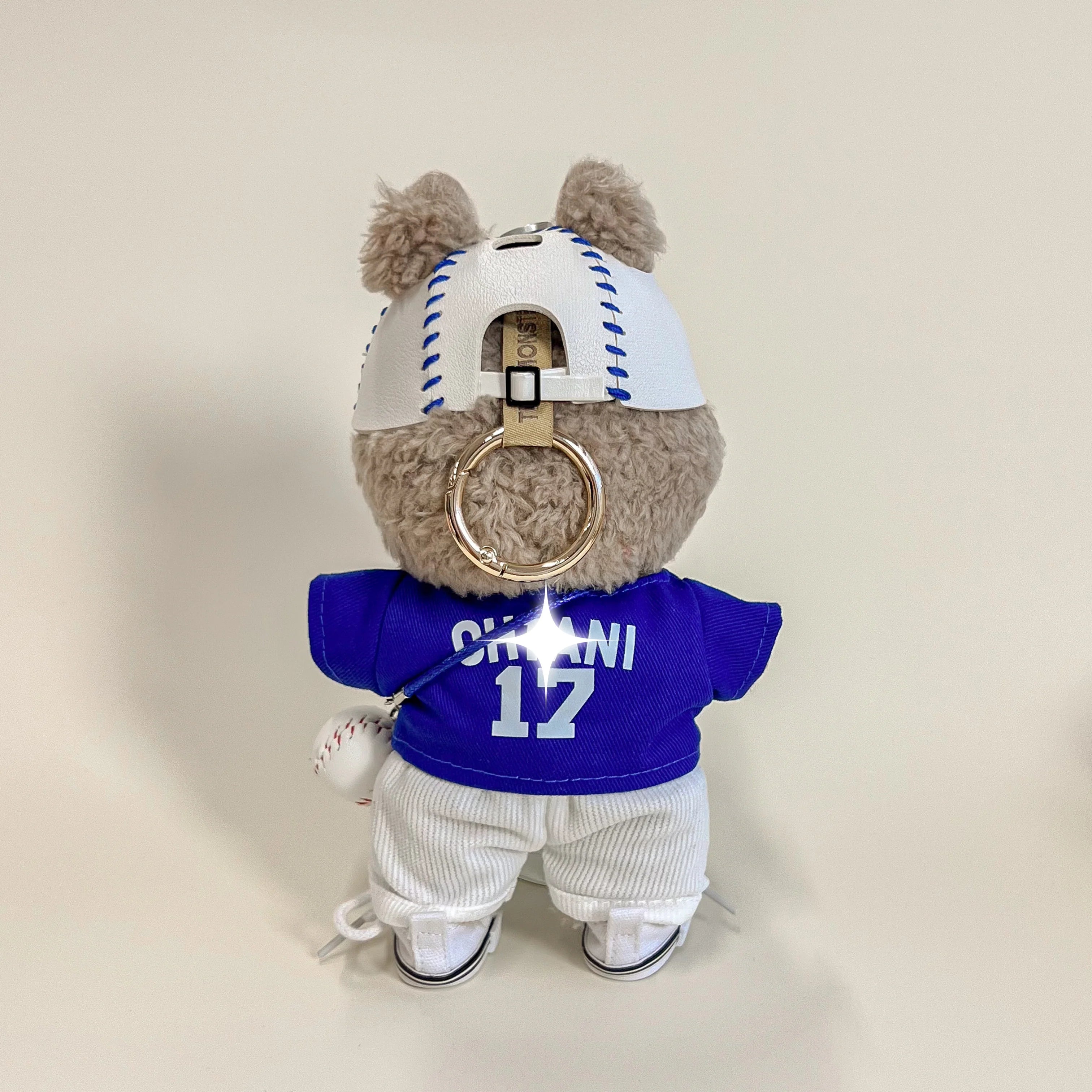 Labubu Baseball Outfit Set – Royal Blue Sports Edition
