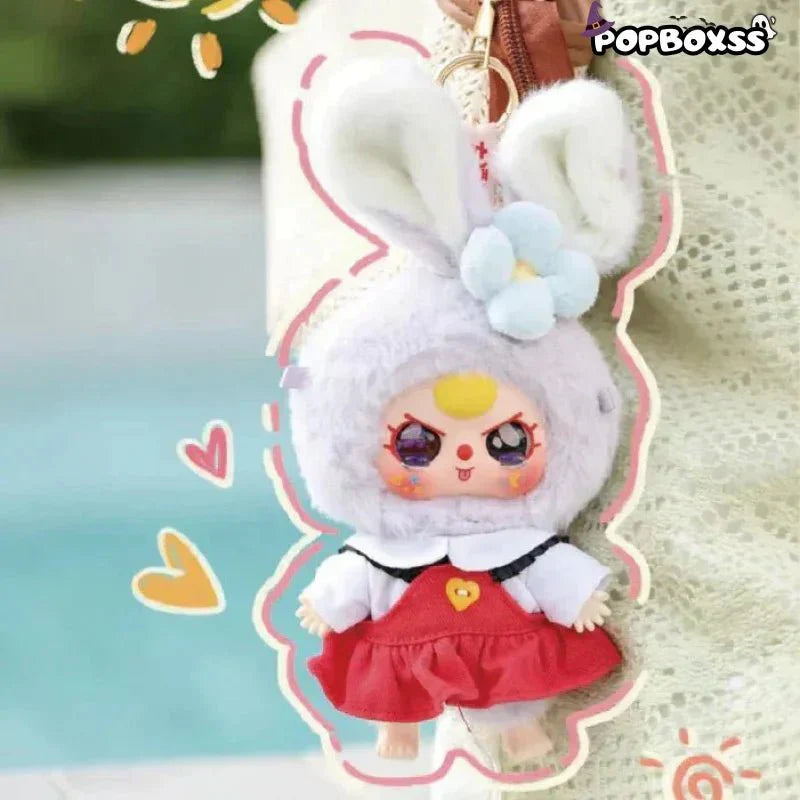 Baby Three Macaron Cute Bunny Series Plush Dolls. Blind Box