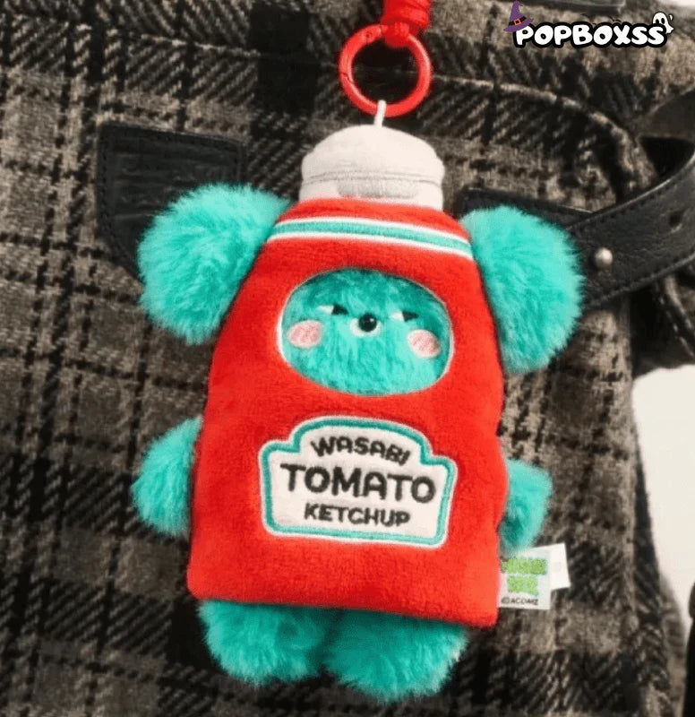 WASABI Bear Flavor Series Plush Keychain Blind Box