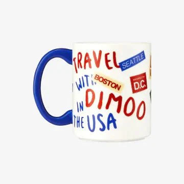 DIMOO'S HOLIDAY IN THE USA SERIES-Mug